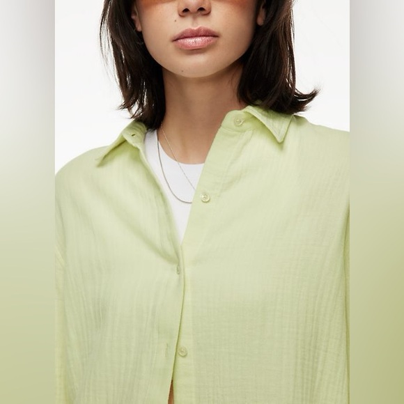 NWOTS Aritzia Wilfred Sail Shirt - Picture 9 of 11